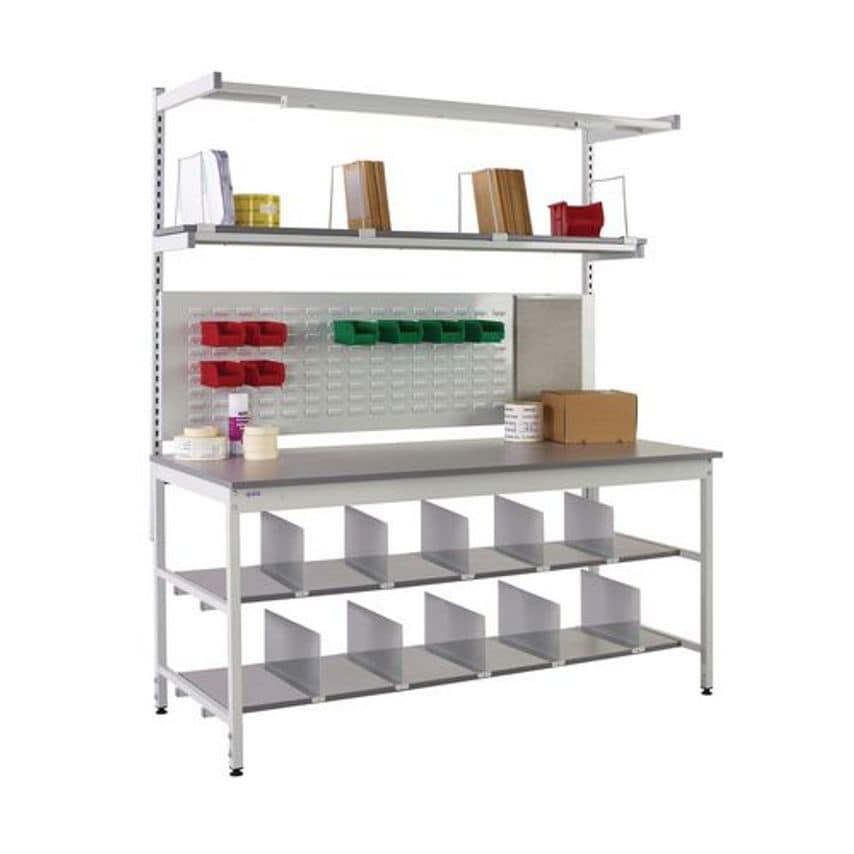 Slingsby Comprehensive Individual Packaging Workstation - Kit 4, Width 1800mm