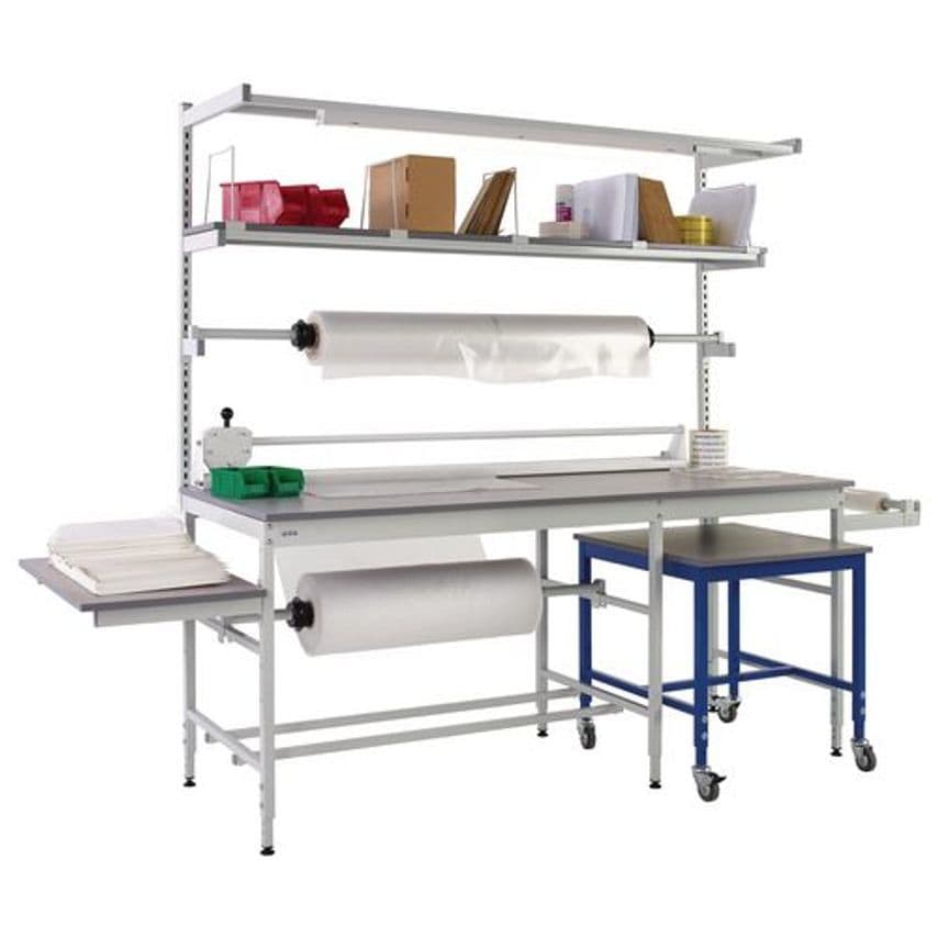 Slingsby Comprehensive Dual Packaging Workbench - Kit 3 - Width 2100mm