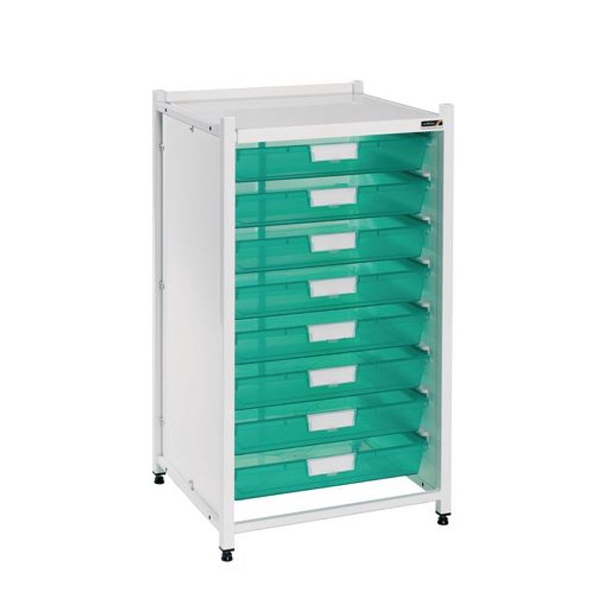 Slingsby Single Medical Storage Unit with Trays Unit H X W X D mm 950 X 530 X 49