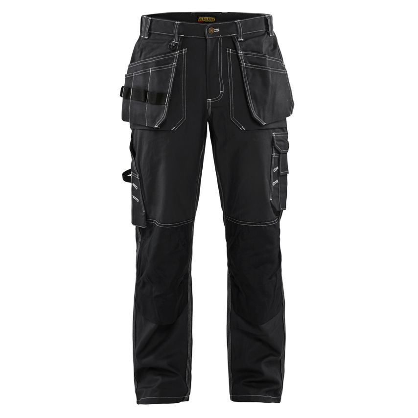 Blaklader Craftsman Trousers 1530 Black D84  UK-30S