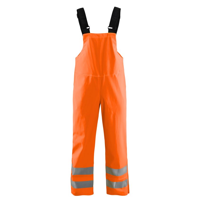 Blaklader Bib Trousers Hi-Vis Level 3 1386 Orange XS