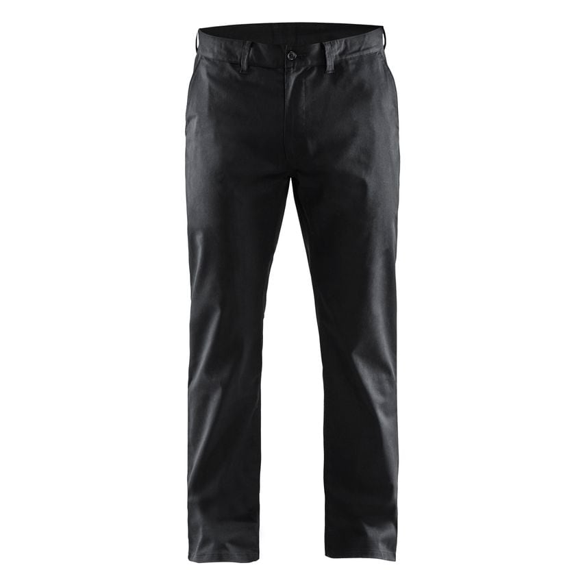 Blaklader Chinos Stretch 1465 Black C50 UK-34R