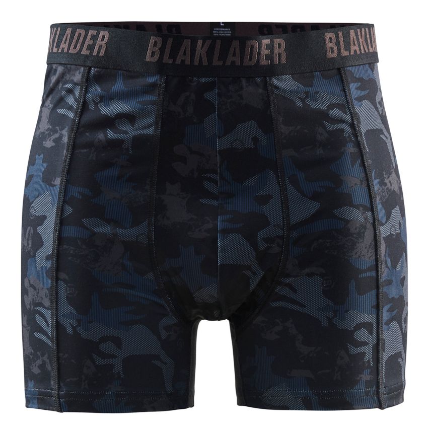 Blaklader Boxer Shorts 2-pack 1886 Black Dark Grey S