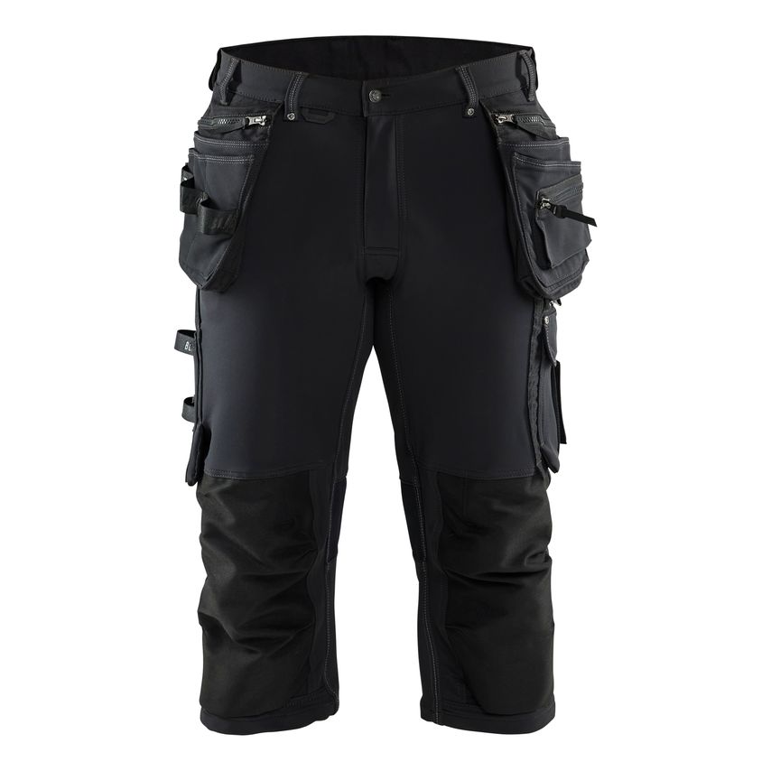 Blaklader Craftsman Pirate Shorts 4-way Stretch 1797 Black D100 UK-37S