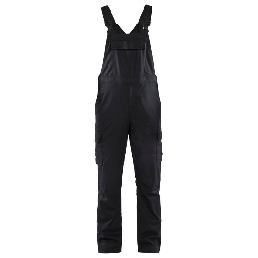 Blaklader Industry Bib Overalls Stretch 2666 Black C52 UK-36R