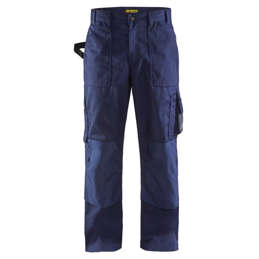 Blaklader Craftsman Trousers without Nail Pocket 1570 Navy Blue C152 UK-36L