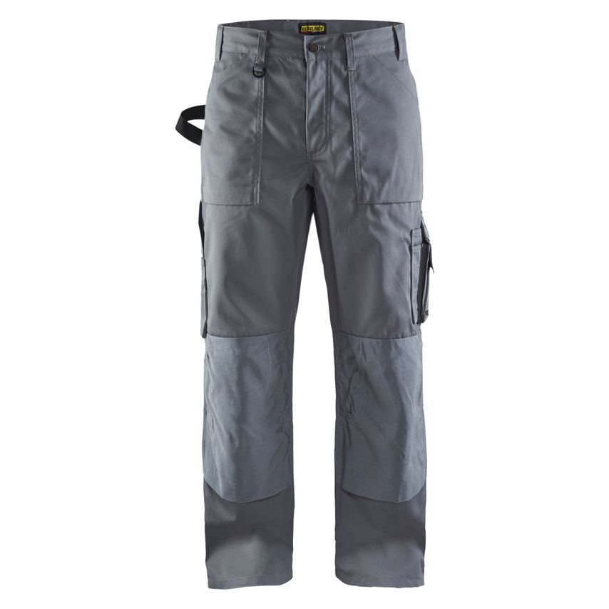 Blaklader Craftsman Trousers without Nail Pocket 1570 Grey D92 UK-34S