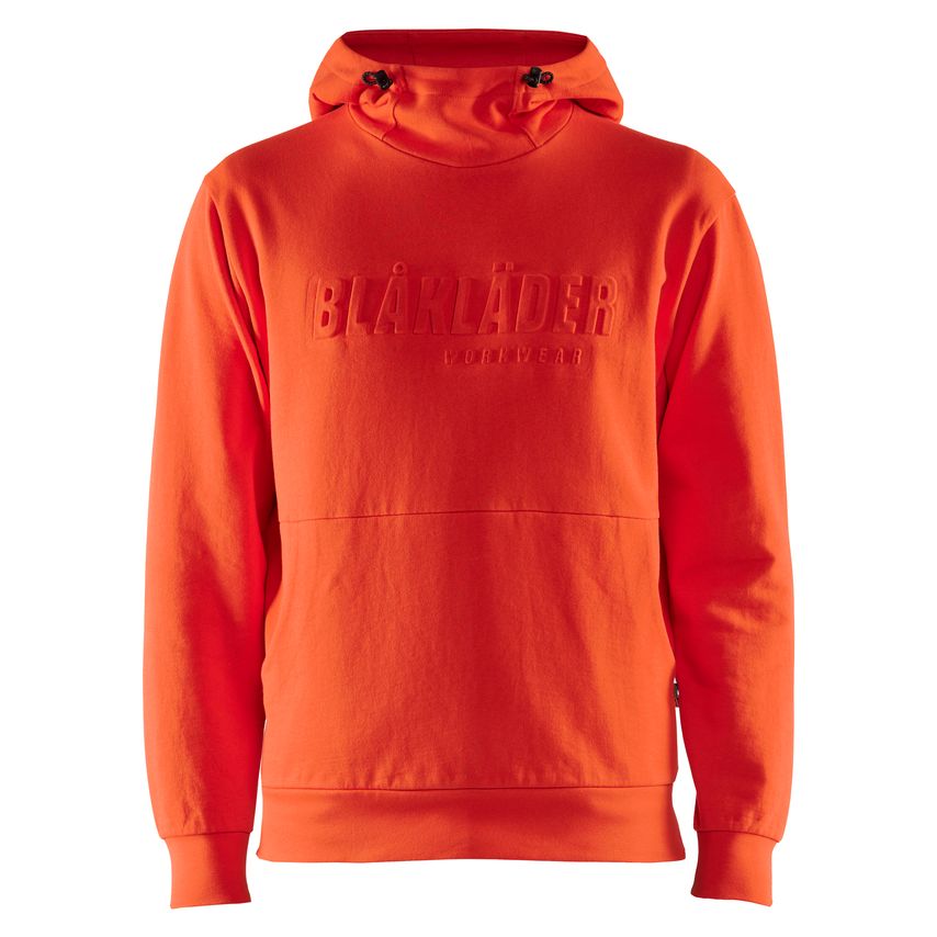 Blaklader Hoodie 3D 3530 Orange Red S