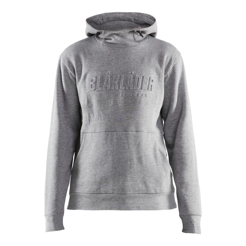 Blaklader Women's Hoodie 3D 3560 Grey Melange XXL