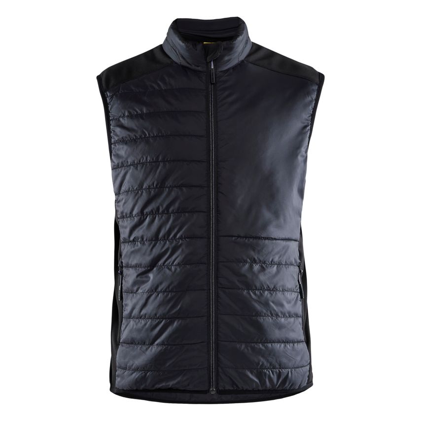 Blaklader Vest Warm-Lined 3863 Black Dark Grey L