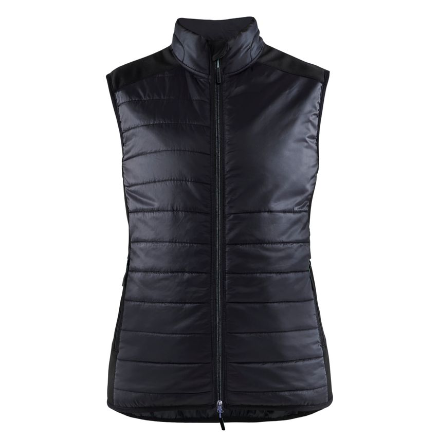 Blaklader Vest Warm-Lined Women 3864 Black Dark Grey S