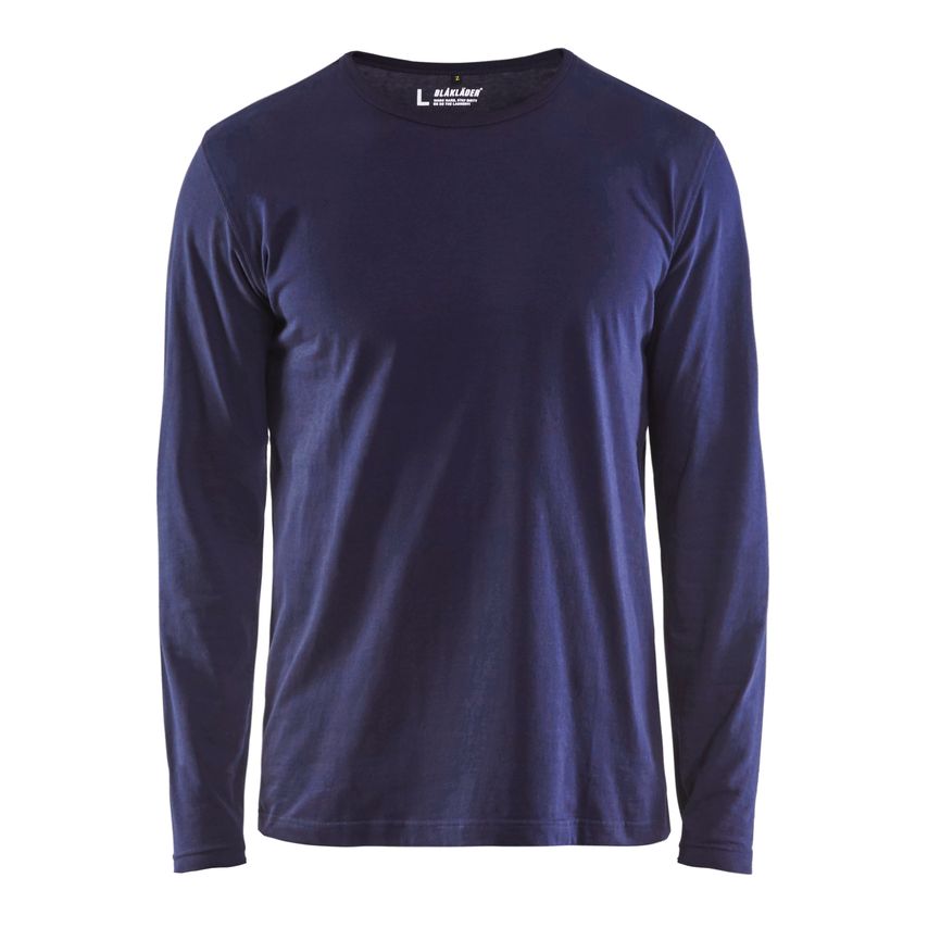 Blaklader T-Shirt Long Sleeved 3500 Navy Blue XXXL