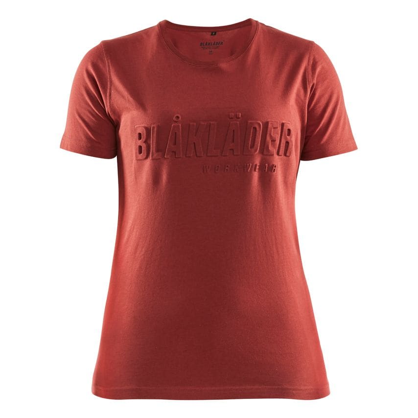 Blaklader Women's T-Shirt 3D 3431 Burned Red S