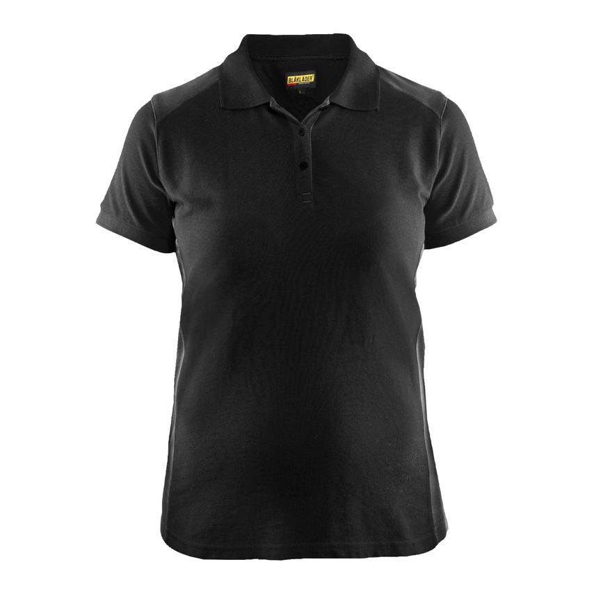 Blaklader Women's Polo Shirt 3390 Black Dark Grey L