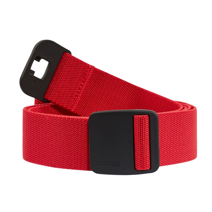Blaklader Belt with Stretch Non Metal 4047 Red L XL