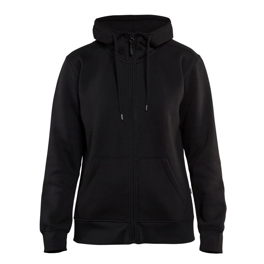 Blaklader Women's Hoodie with Full Zipper 3395 Black M