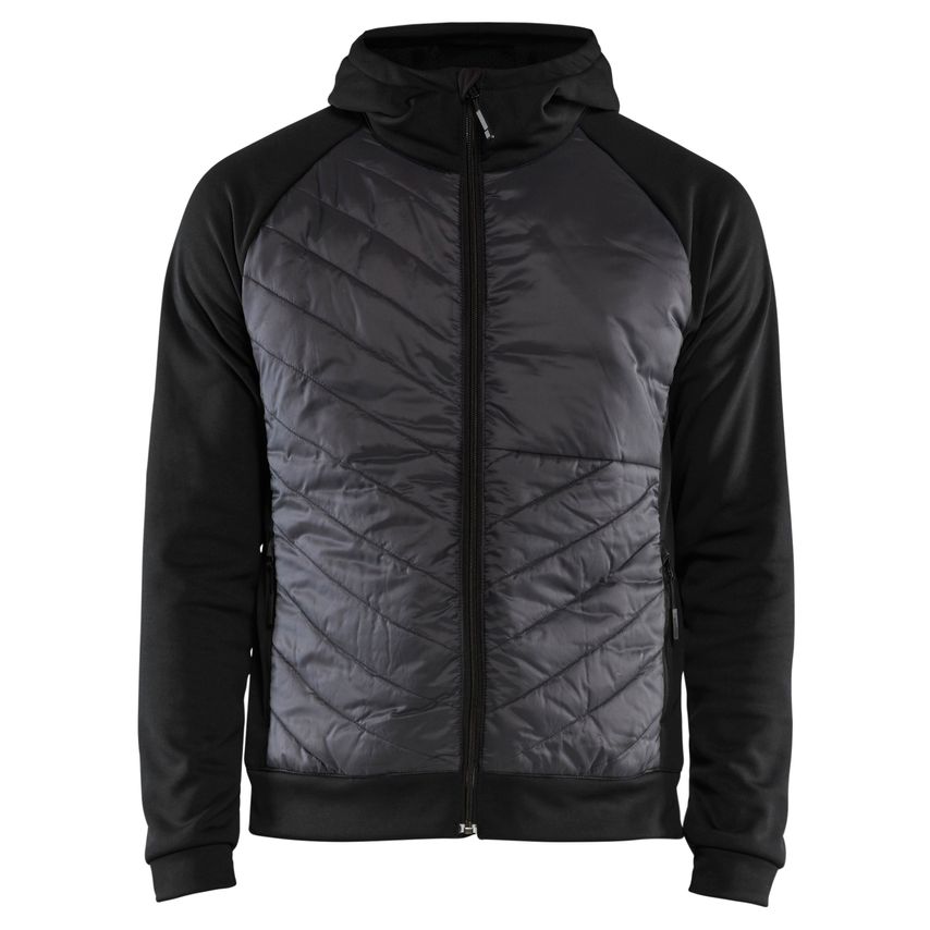 Blaklader Hybrid Sweater 3463 Black Dark Grey S