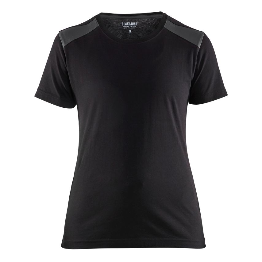 Blaklader Women's T-Shirt 3479 Black Dark Grey L