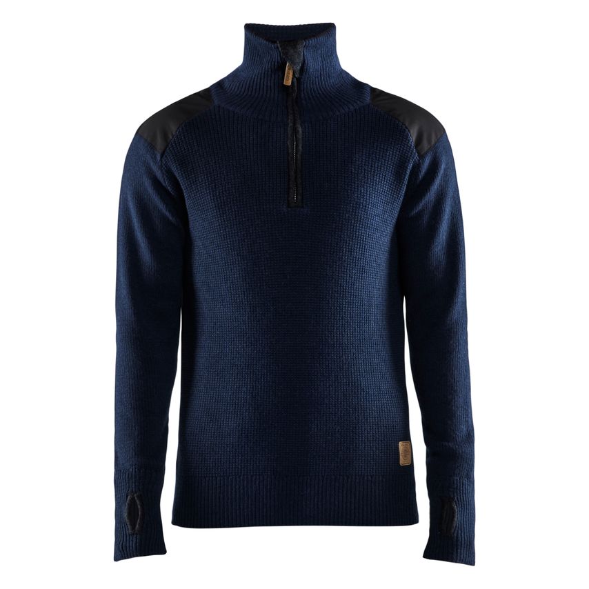 Blaklader Wool Sweater 4630 Dark Navy Dark Grey XXL