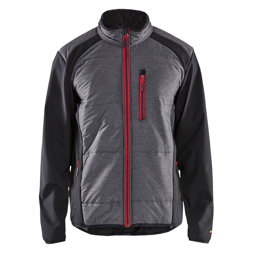 Blaklader Hybrid Jacket 4929 Black Red XS