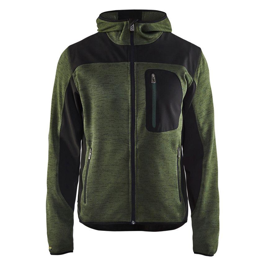 Blaklader Knitted Jacket 4930 Army Green Black XS