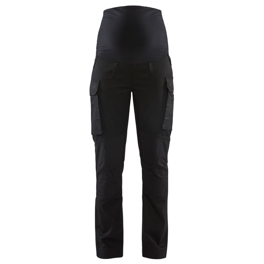 Blaklader Women's Maternity Service Trousers with Stretch 7101 Black M