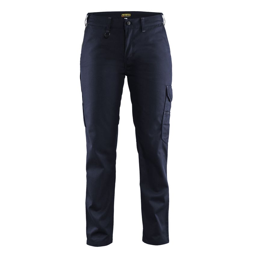 Blaklader Women's Industry Trousers 7104 Navy Blue Grey D24 UK-22S