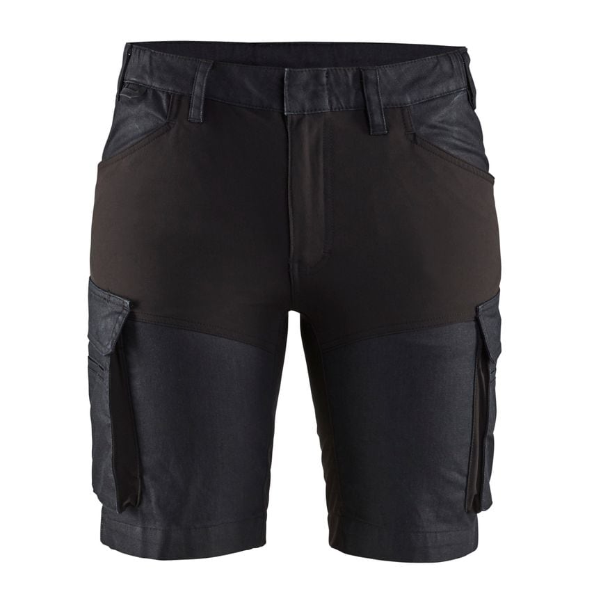 Blaklader Women's Service Shorts Stretch 7137 Navy Blue Black C40 UK-12R