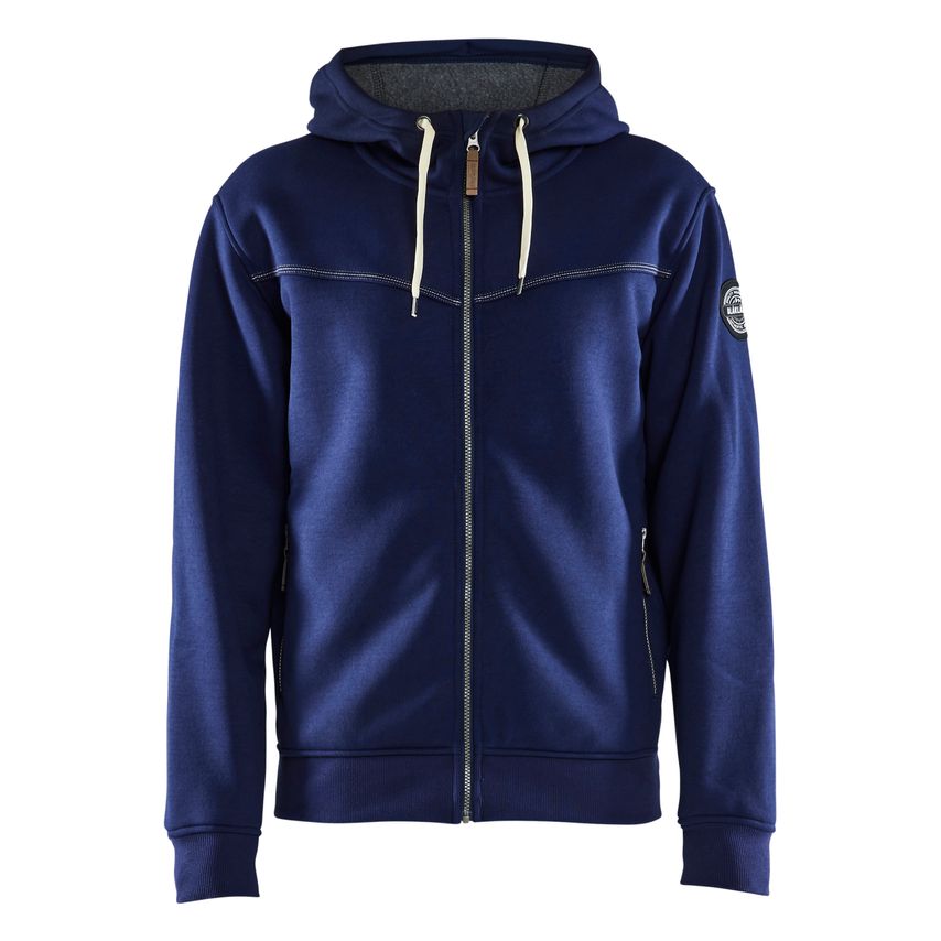 Blaklader Hoodie with Pile Lining 4933 Navy Blue M
