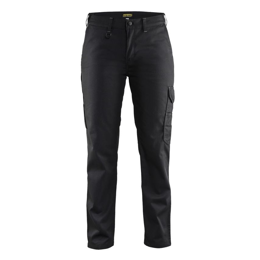 Blaklader Women's Industry Trousers 7104 Black Grey D25 UK-24S