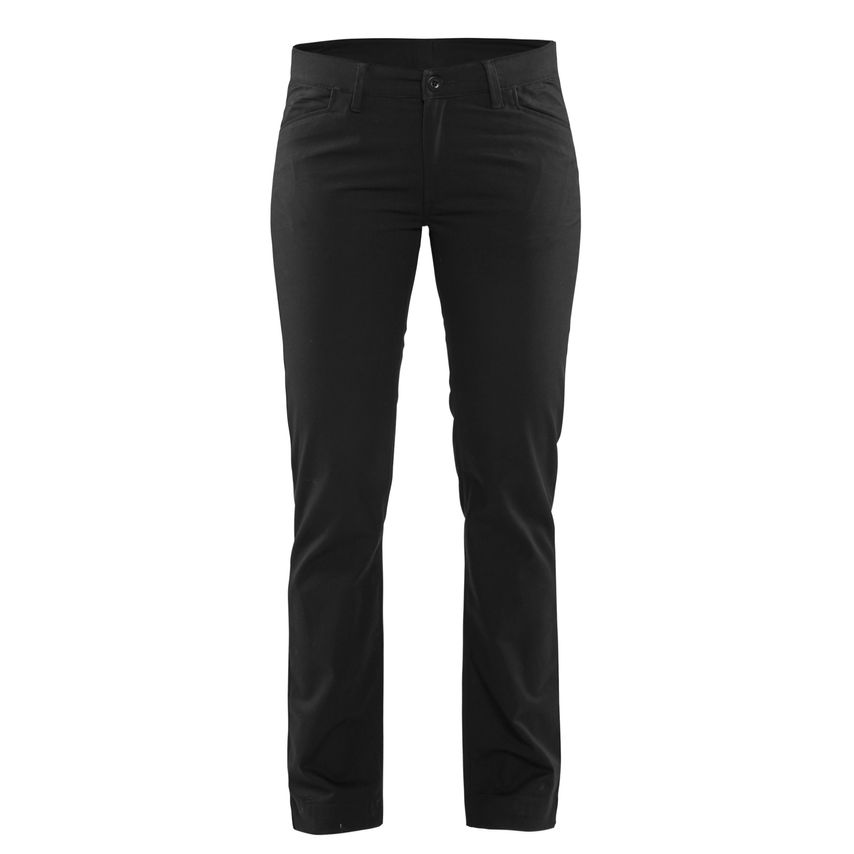 Blaklader Women's Chinos 2-way Stretch 7165 Black C32UK- 4R