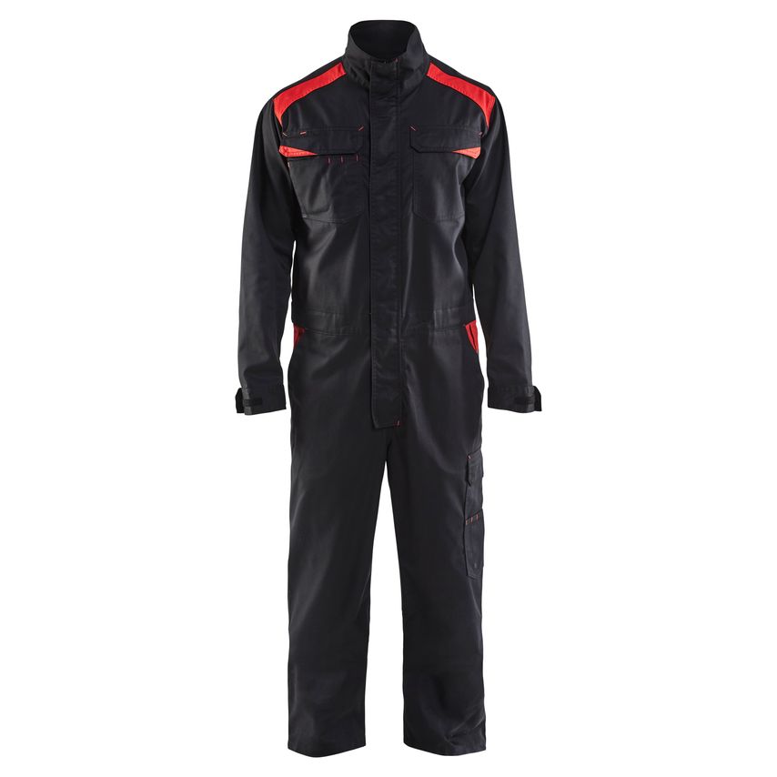 Blaklader Industry Overall 6054 Black Red C54 UK-38R