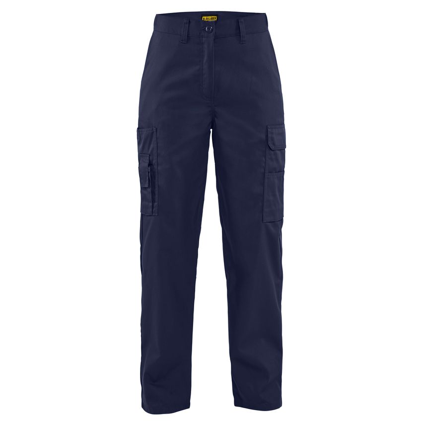 Blaklader Women's Service Trousers 7120 Navy Blue C42 UK-14R