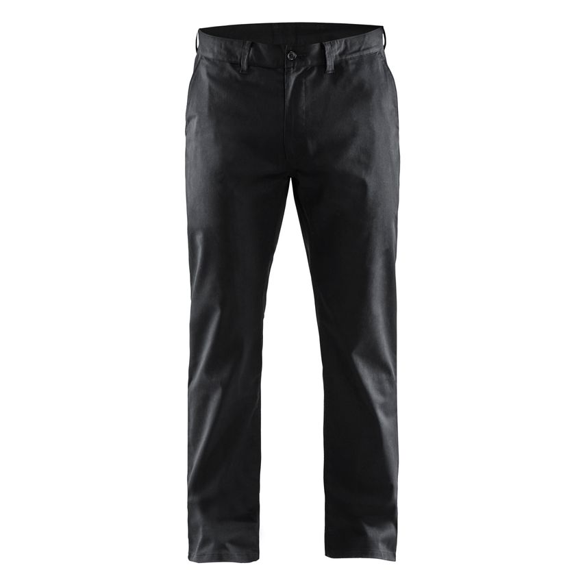 Blaklader Chinos Stretch 1465 Black D88 UK-32S