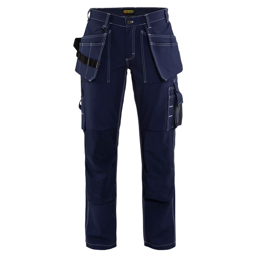 Blaklader Women's Craftsman Trousers 1545 Navy Blue C36UK- 8R