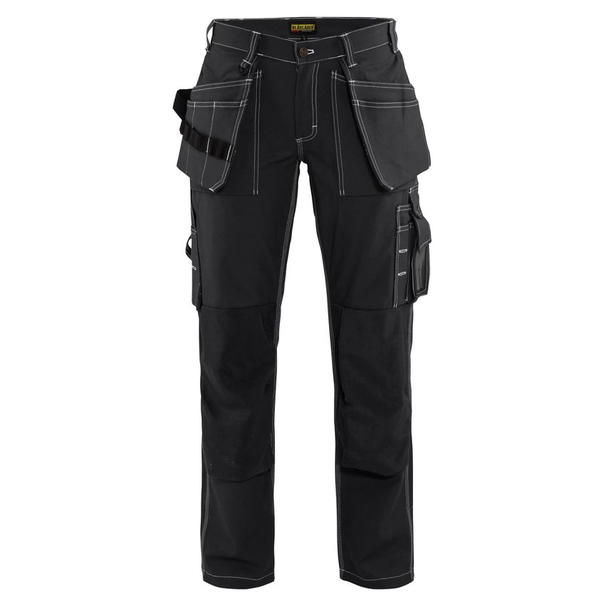 Blaklader Women's Craftsman Trousers 1545 Black C36UK- 8R