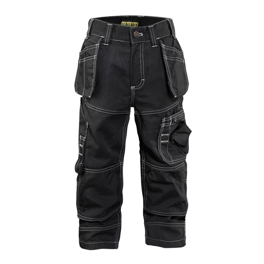 Blaklader Children's Craftsman Trousers 1546 Black C140 CUK-140