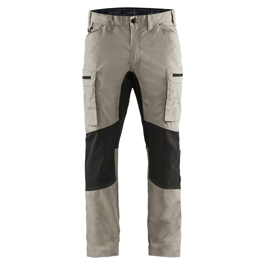 Blaklader Service Trousers with Stretch 1459 Stone Black D96 UK-36S