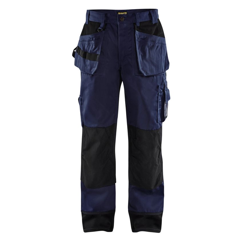Blaklader Trousers 1503 Navy Blue Black D116 UK-45S