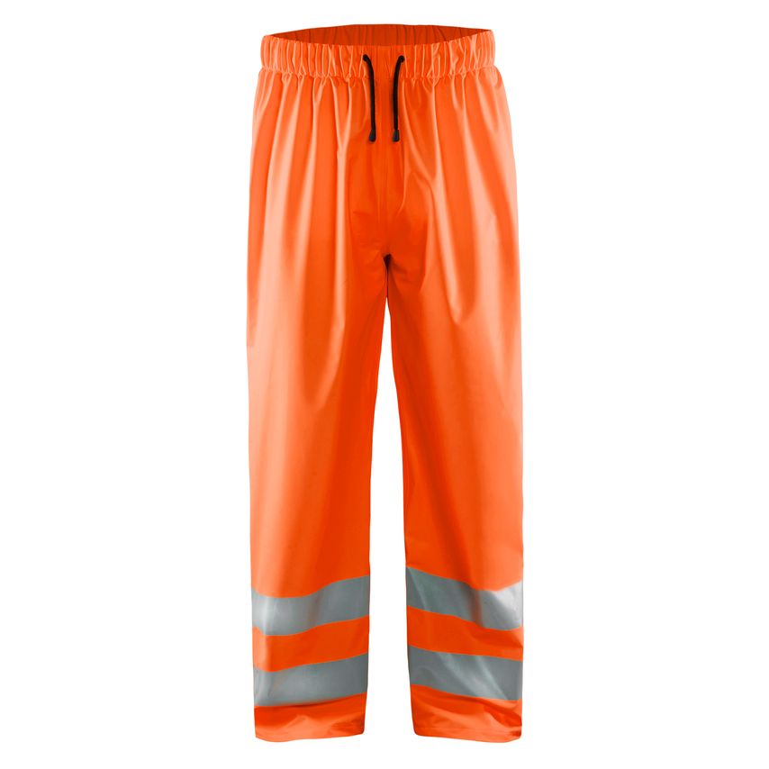 Blaklader Rain Trousers Hi-Vis Level 1 1384 Orange S