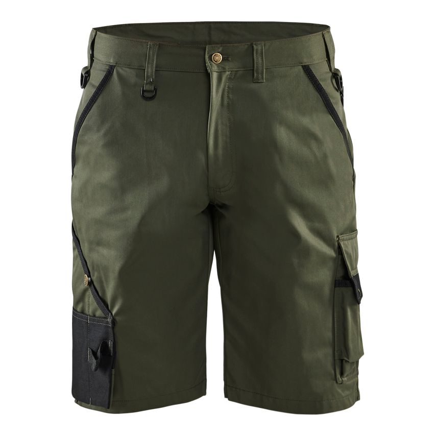 Blaklader Garden Shorts 1464 Army Green C50 UK-34R
