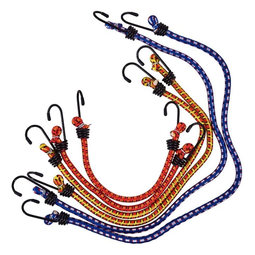 Amtech Assorted Bungee Cords (6 Pack)