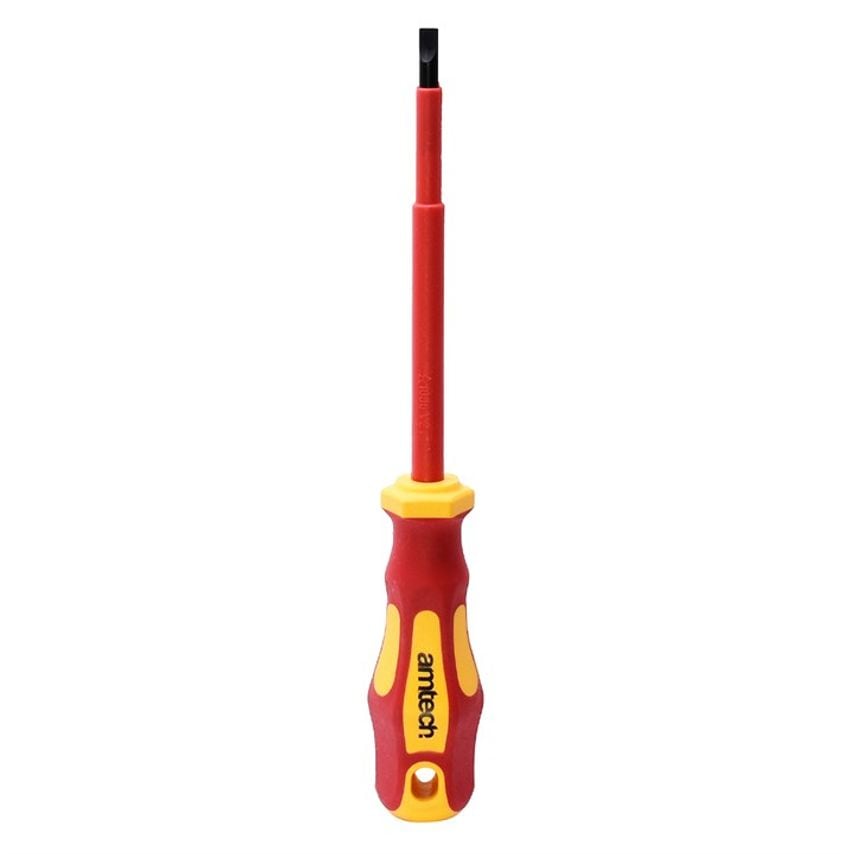 Amtech 5.5mm X 125mm Slotted VDE 1000V Electrical Screwdriver
