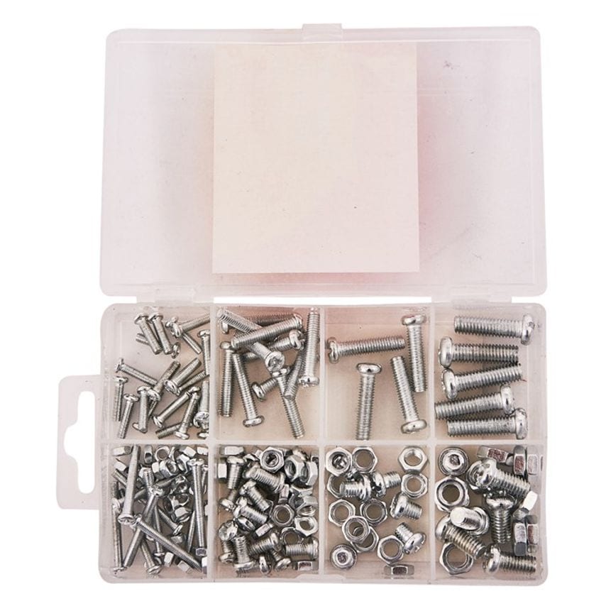 Amtech 150 Piece Assorted Nut and Bolt Set
