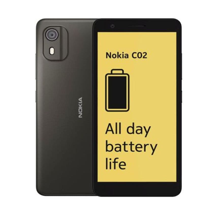 Nokia C02 5.45in 2GB 32GB Phone Charcoal - Picture 1 of 1
