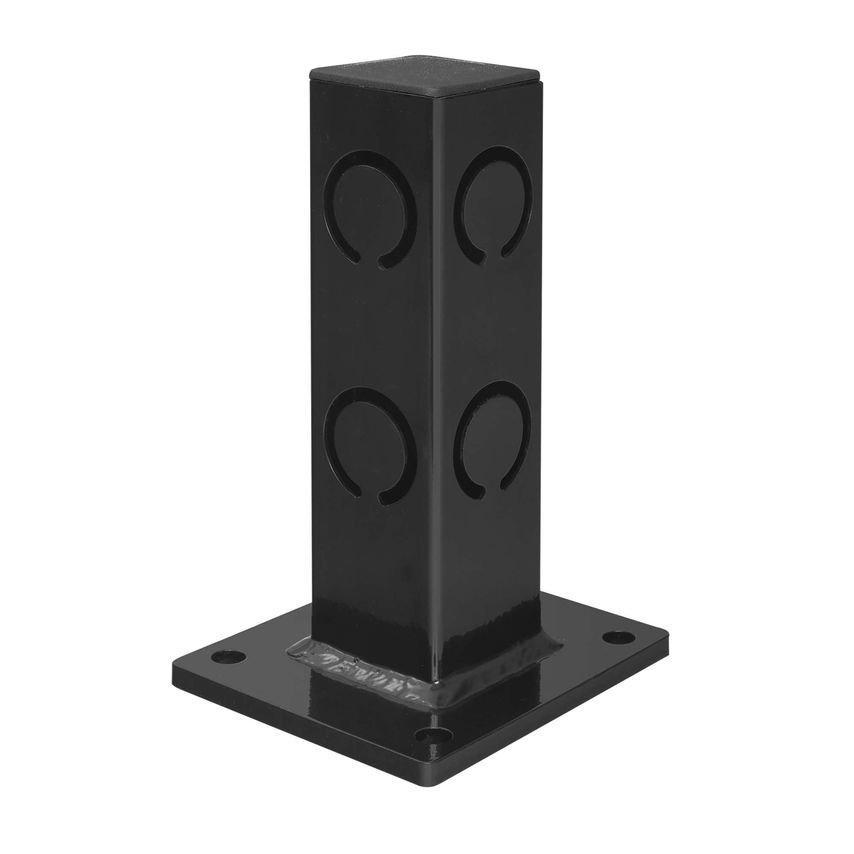 Moravia Black Bull Low Level Barrier Eco - Indoor Use - Corner Post 250mmH - Pow