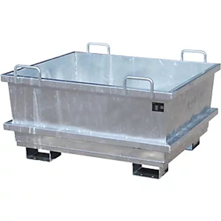 EUROKRAFTpro Universal Container, Capacity 05 M, Hot Dip Galvanised