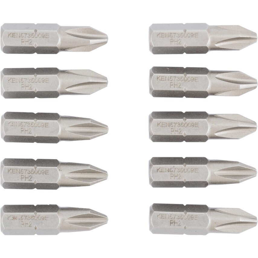 1/4in. Hex Driver Bit Contractor Packs, No.2 Crosspoint