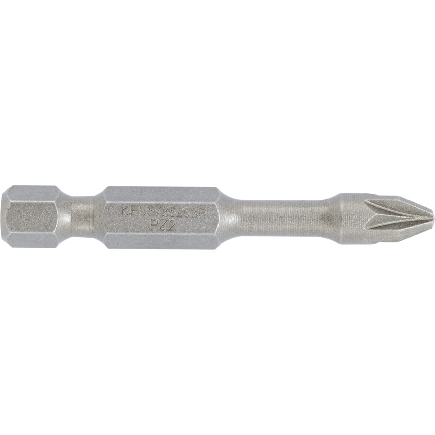 Kennedy No.2x50mm Pozidriv Torsion Bit 1/4" Hex- you get 5