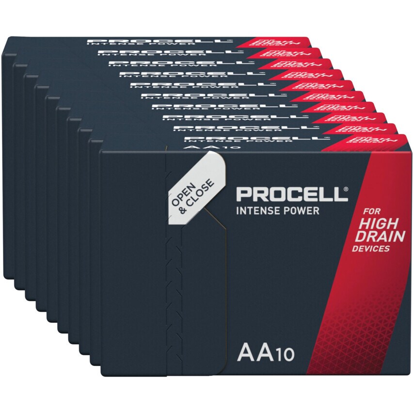 Shop Duracell Procell Intense Bundle 100 X Aa &100 X AAA Batteries (PK